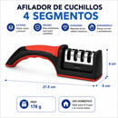 Afilador de Cuchillos de 4 Etapas Linden