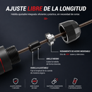 Cuerda para Saltar Ajustable con Cable de Acero Linden