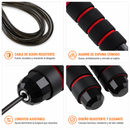 Cuerda para Saltar Ajustable con Cable de Acero Linden