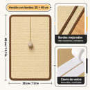 Rascador Vertical de Sisal para Gatos con Pelota Linden