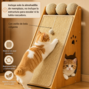 Rascador Vertical de Sisal para Gatos con Pelota Linden