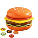 Set de Botaneros Apilables en Forma de Hamburguesa