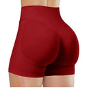 Short Deportivo Seamless de Cintura Alta para Mujer Linden