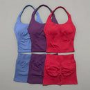 Conjunto Deportivo Seamless de 2 Piezas para Mujer Linden