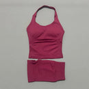 Conjunto Deportivo Seamless de 2 Piezas para Mujer Linden