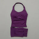 Conjunto Deportivo Seamless de 2 Piezas para Mujer Linden