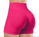 Short Deportivo Seamless de Cintura Alta para Mujer Linden
