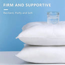 White Pillow Core 30x50cm 45x45cm 50x50cm 40x120cm Large Long Pillow Insert for Side Sleepers Support Fluffy Throw Pillow Insert