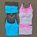 Conjunto Deportivo Seamless de 2 Piezas para Mujer Linden