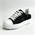 Tenis de Lona Desgastados con Plataforma para Hombre Linden