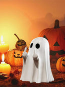 Figura Decorativa de Fantasma con Dedo Medio Linden