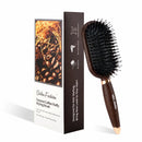 1PC Boar Bristle Detangling Hair Comb Hollow Out Hair Brush Anti-Static Scalp Massage Hairbrush Salon Styling Tools For Gifting
