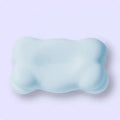 Contoured Memory Foam Pillow Raised Side Sections Sleep Support Bedding Matching Pillowcase