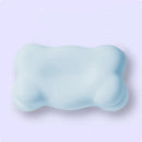 Contoured Memory Foam Pillow Raised Side Sections Sleep Support Bedding Matching Pillowcase