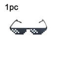 Gafas de sol pixeladas estilo retro Linden