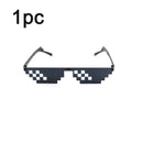 Gafas de sol pixeladas estilo retro Linden
