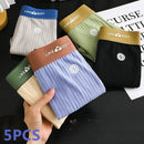 Pack de 5 Bóxers Premium a Rayas para Hombre  Linden