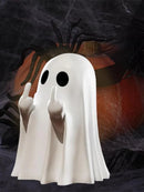 Figura Decorativa de Fantasma con Dedo Medio Linden