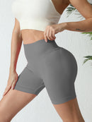 Short Deportivo Seamless de Cintura Alta para Mujer Linden