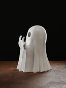Figura Decorativa de Fantasma con Dedo Medio Linden