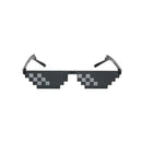 Gafas de sol pixeladas estilo retro Linden