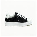 Tenis de Lona Desgastados con Plataforma para Hombre Linden