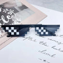 Gafas de sol pixeladas estilo retro Linden