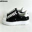 Tenis de Lona Desgastados con Plataforma para Hombre Linden