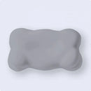Contoured Memory Foam Pillow Raised Side Sections Sleep Support Bedding Matching Pillowcase