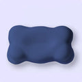 Contoured Memory Foam Pillow Raised Side Sections Sleep Support Bedding Matching Pillowcase