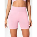 Short Deportivo Seamless de Cintura Alta para Mujer Linden