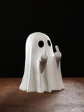 Figura Decorativa de Fantasma con Dedo Medio Linden