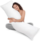 White Pillow Core 30x50cm 45x45cm 50x50cm 40x120cm Large Long Pillow Insert for Side Sleepers Support Fluffy Throw Pillow Insert